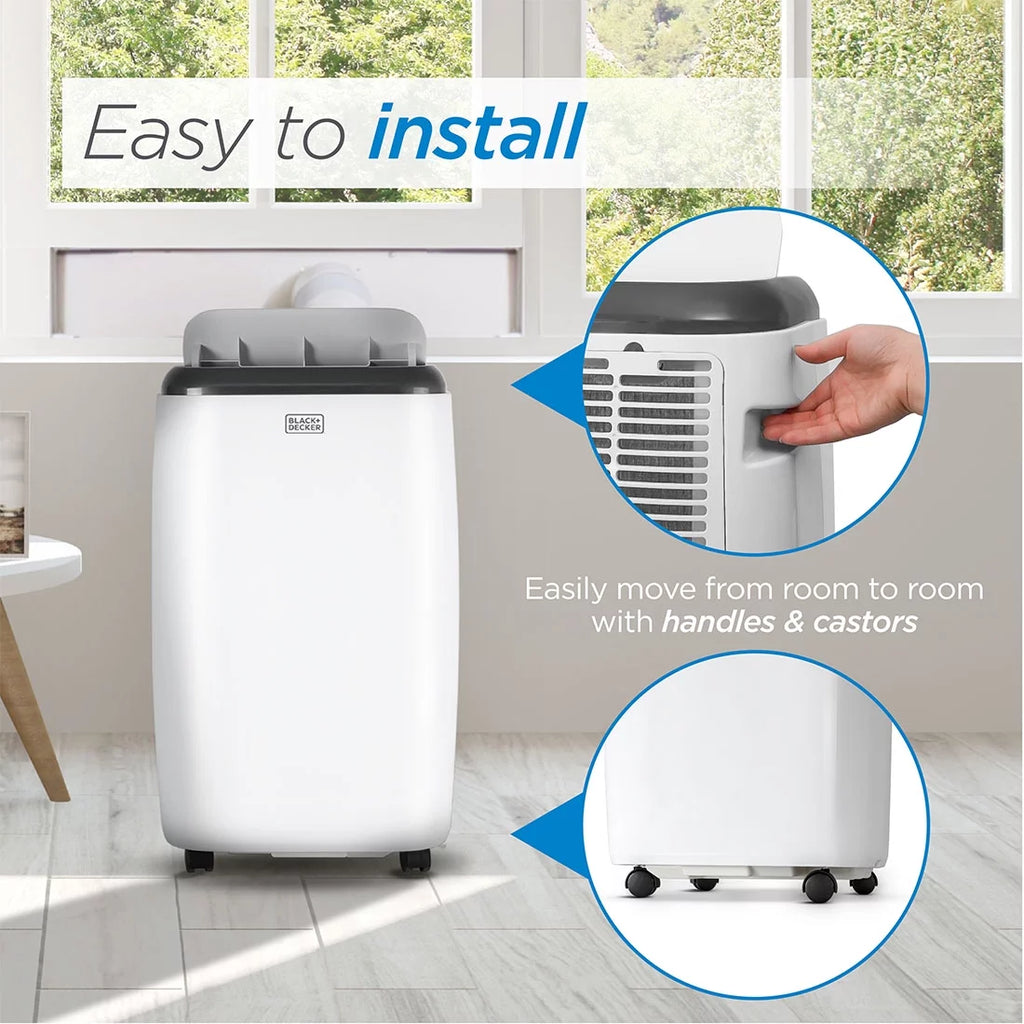 5,000 BTU Portable Air Conditioner with Remote Control, White F32789