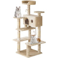 54in Cat Tree Tower with Scratching Posts F158
