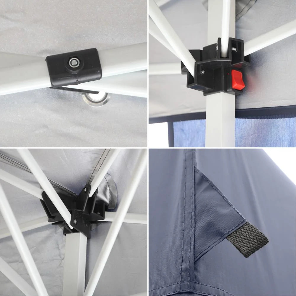 10'x20' Blue Pop Up Canopy Tent Z126657