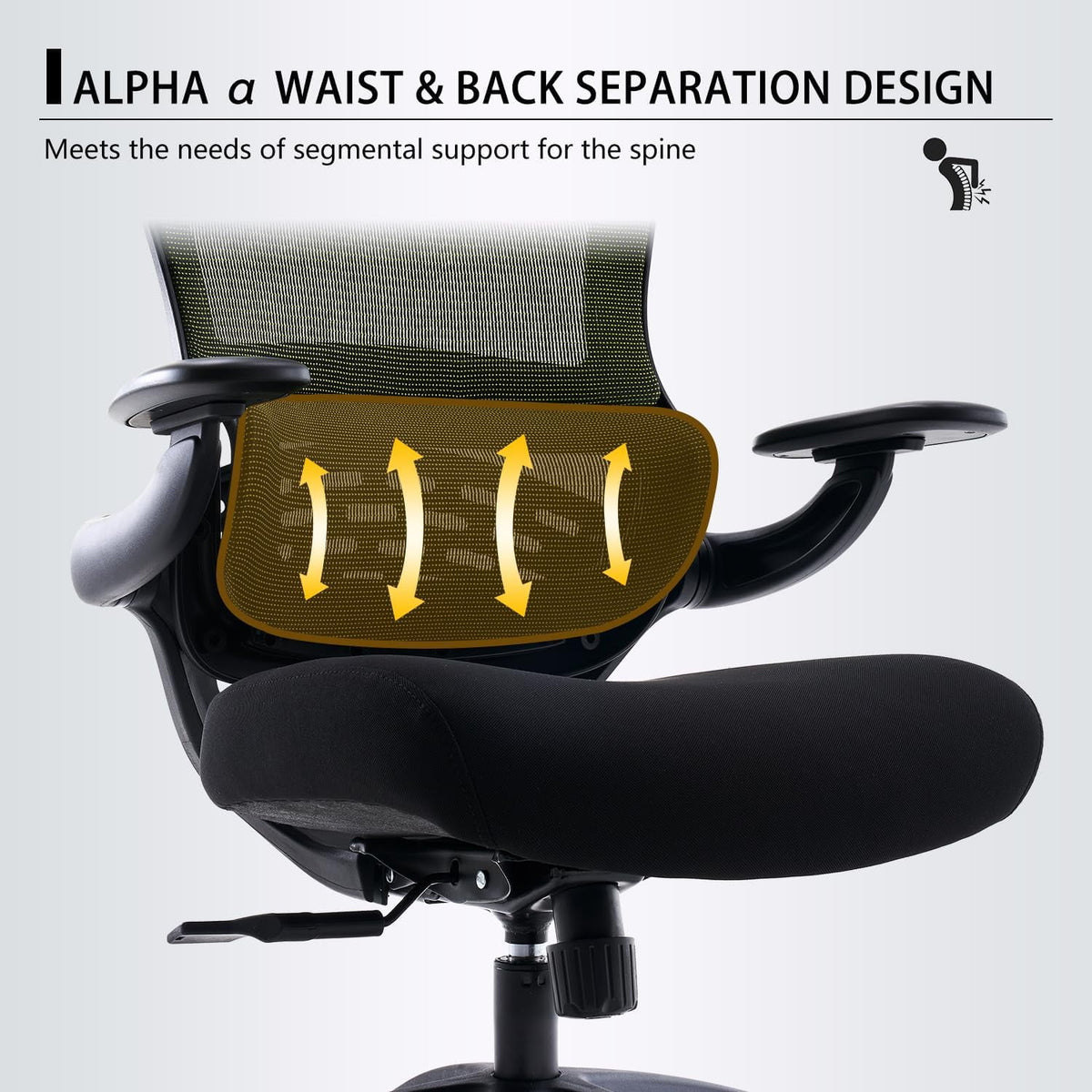 Green Ergonomic Mesh Office Chair with Wheels H116