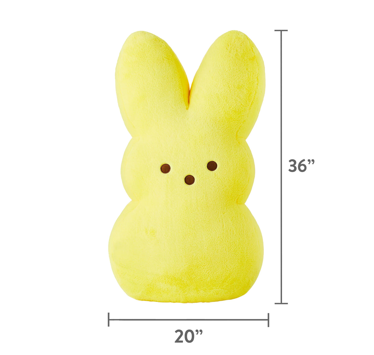 Yellow Bunny Plush 42 Inch A831222