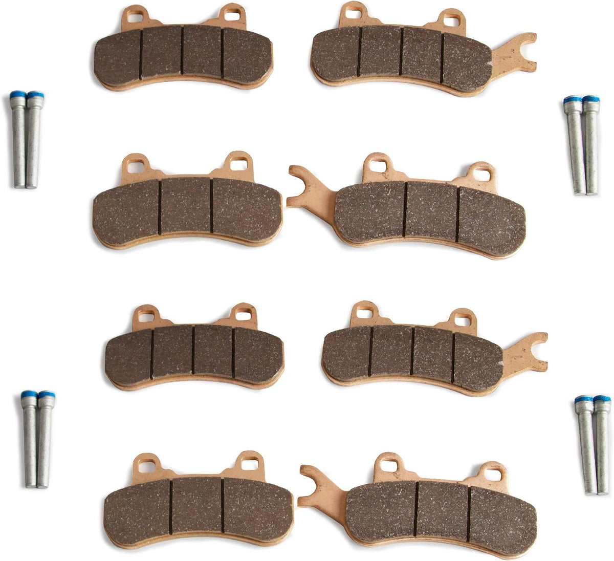 4 Sets Sintered Metal Brake Pads L610