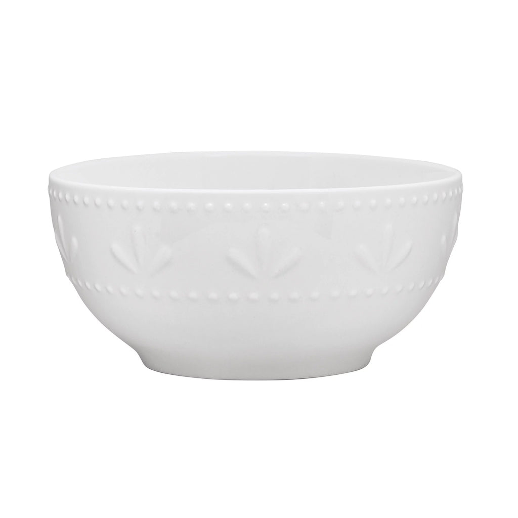 12-Piece White Porcelain Dinnerware Set L292