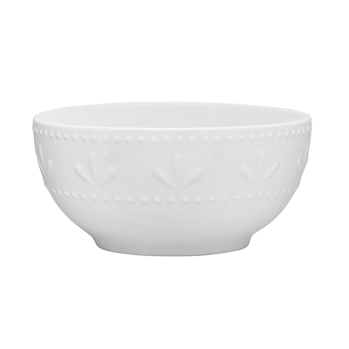 12-Piece White Porcelain Dinnerware Set L292