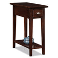 Chairside Table in Chocolate Oak Q86128