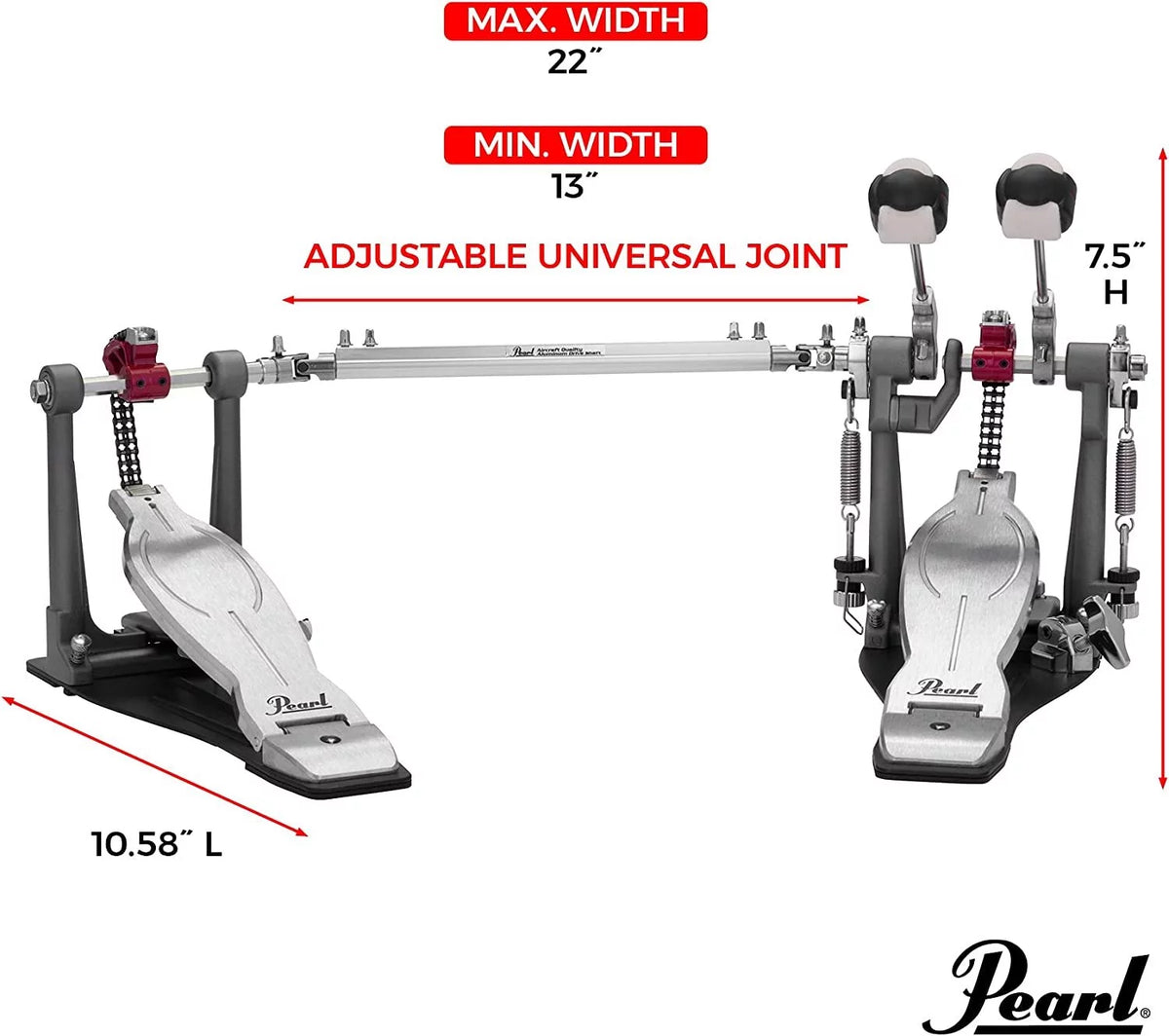 Double Bass Drum Kick Pedal P571541