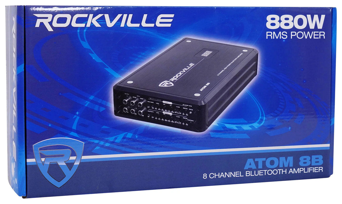 8 Channel 3500 Watt Marine Amplifier with Bluetooth N4032