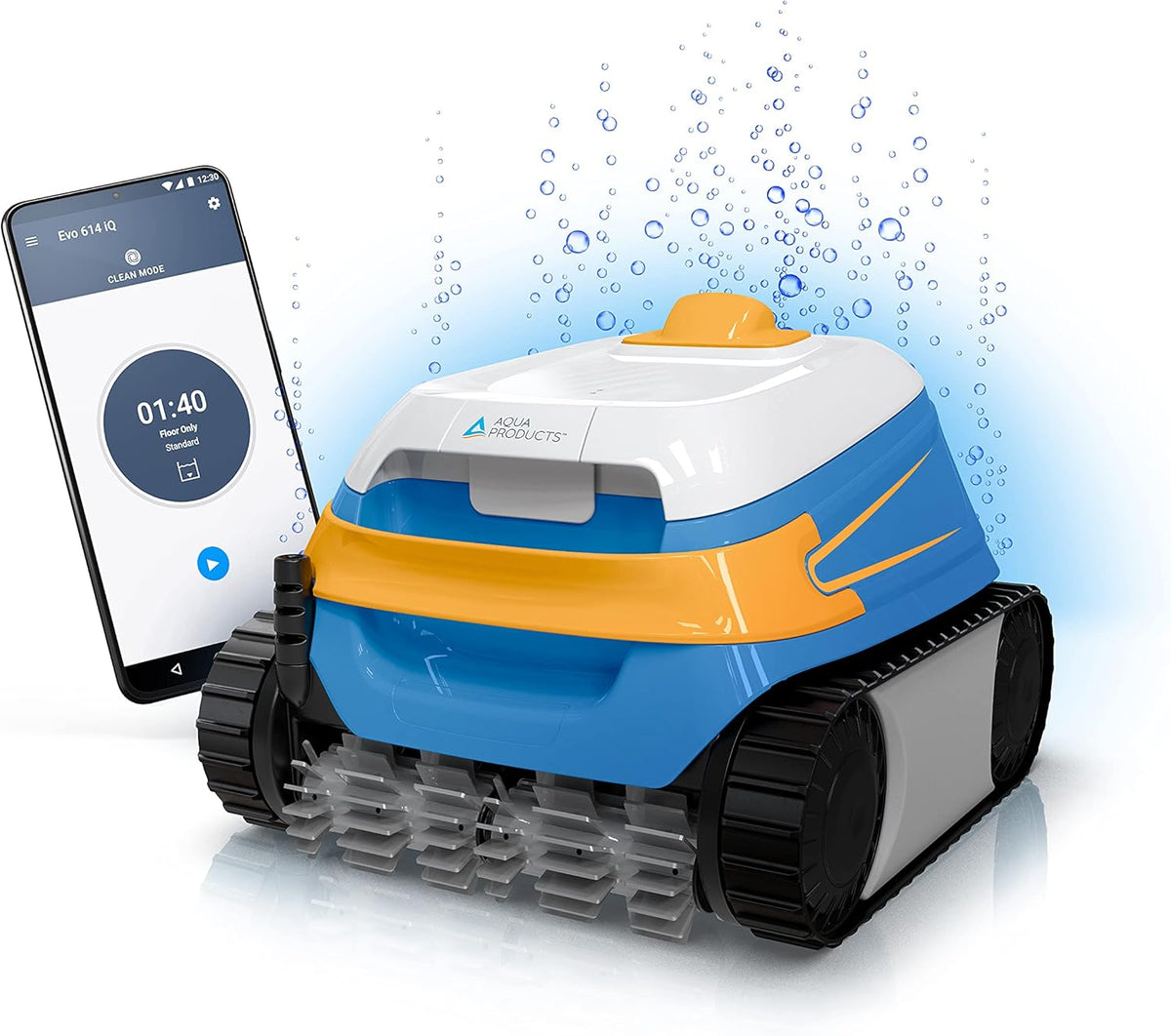 Robotic Pool Cleaner with 60ft Swivel Cable C636