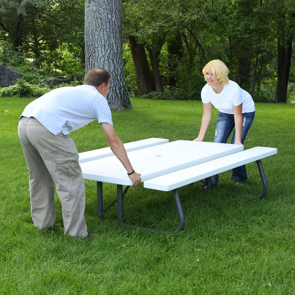 6 Foot Polyethylene Picnic Table T211425