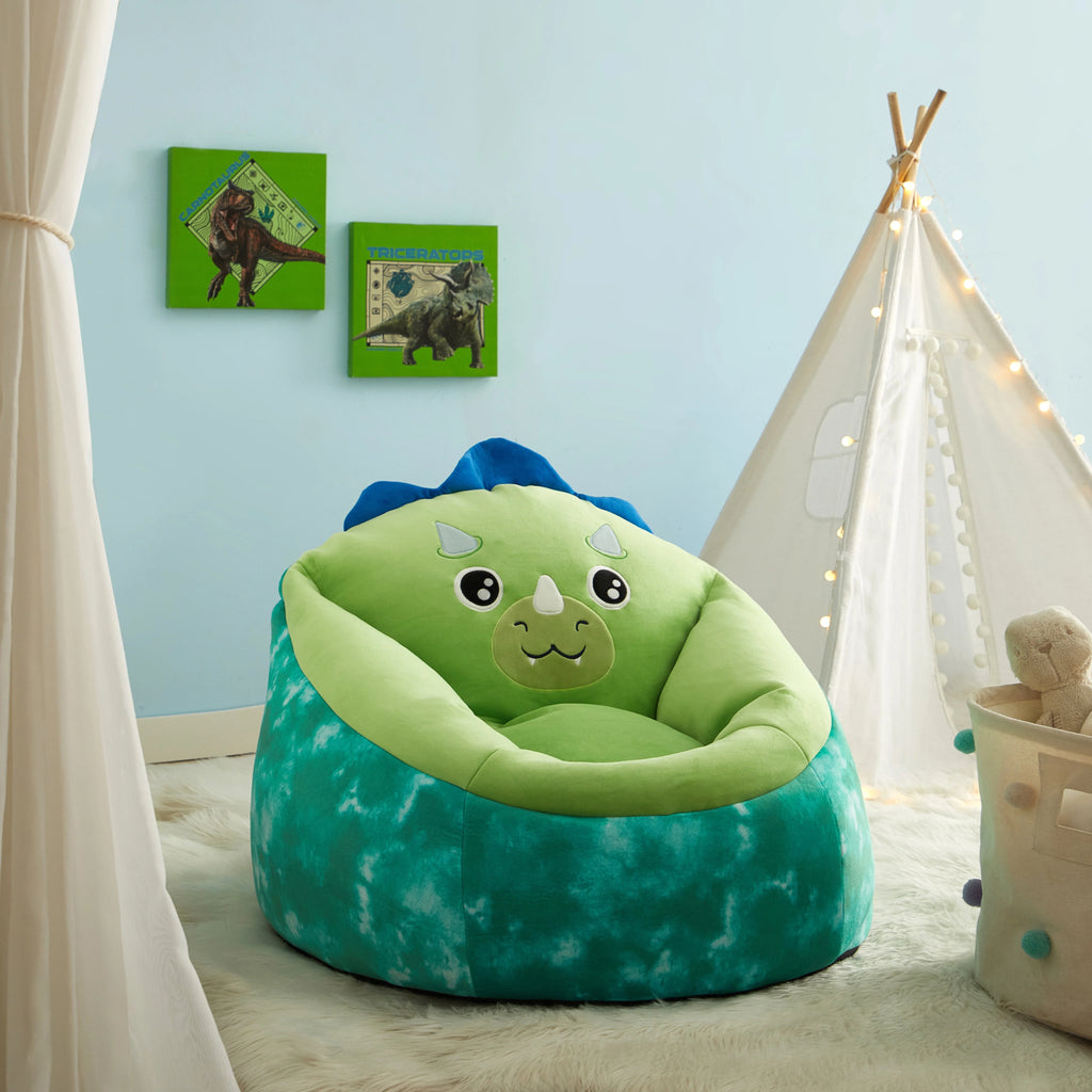 Kids Dinosaur Bean Bag Chair F46585