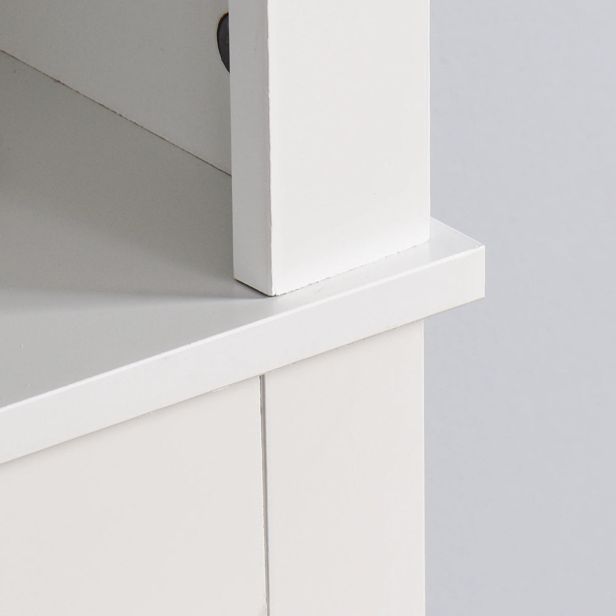 Wooden Over-The-Toilet Storage Cabinet with Adjustable Shelf X90277