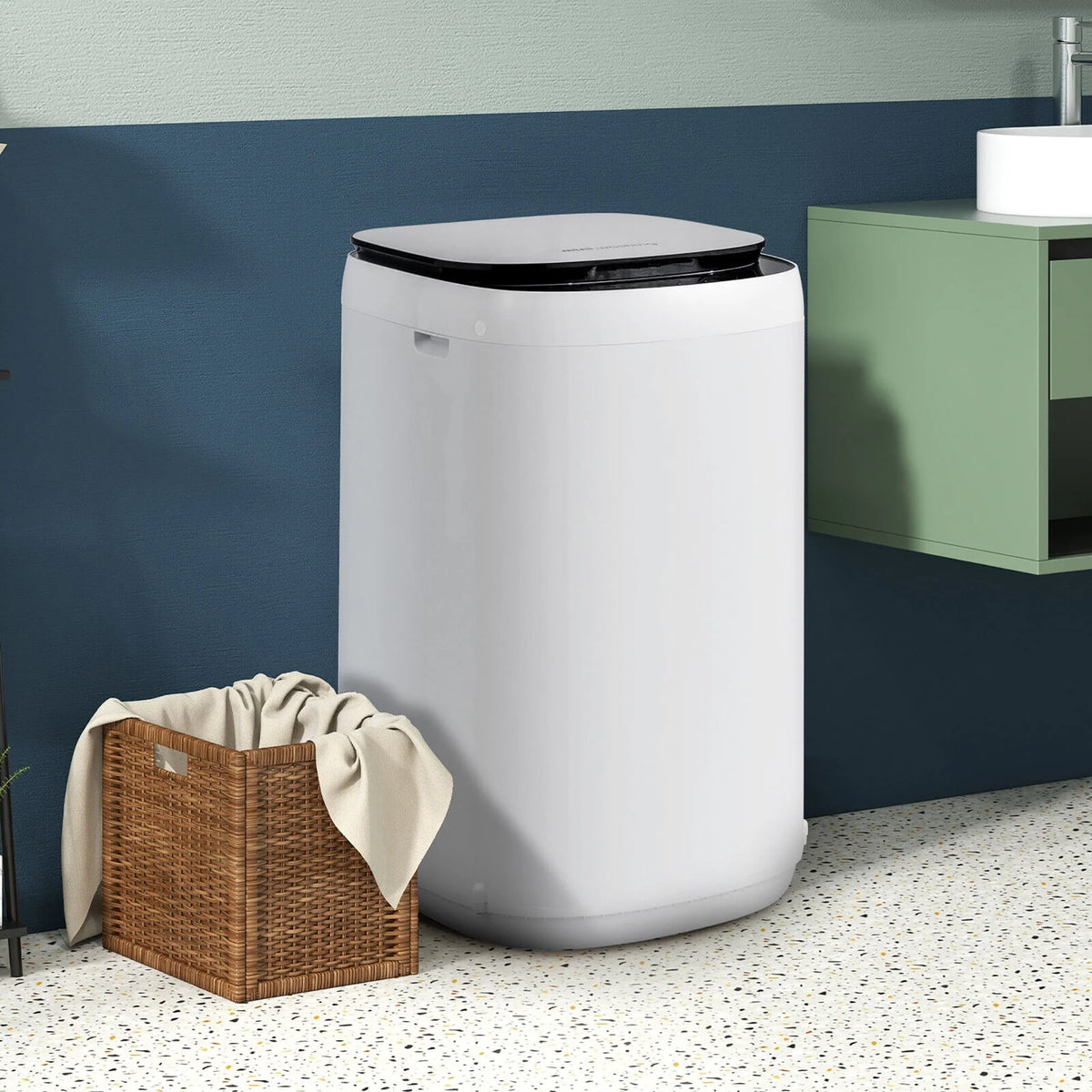 7.7 lbs 0.78 Cu.ft Compact Washer & Spinner Combo K213