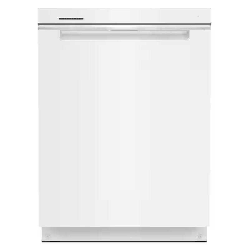 White Built-In Dishwasher with Third Level Rack D682605