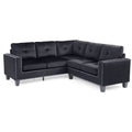 Black Sectional M49396