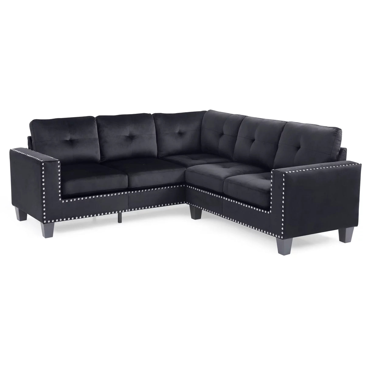Black Sectional M49396