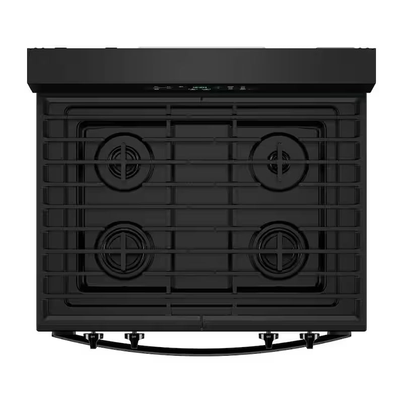 4 Burners Freestanding Gas Range in Black G1498