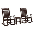 3 pc. Rocking Chair Set Chocolate M2405