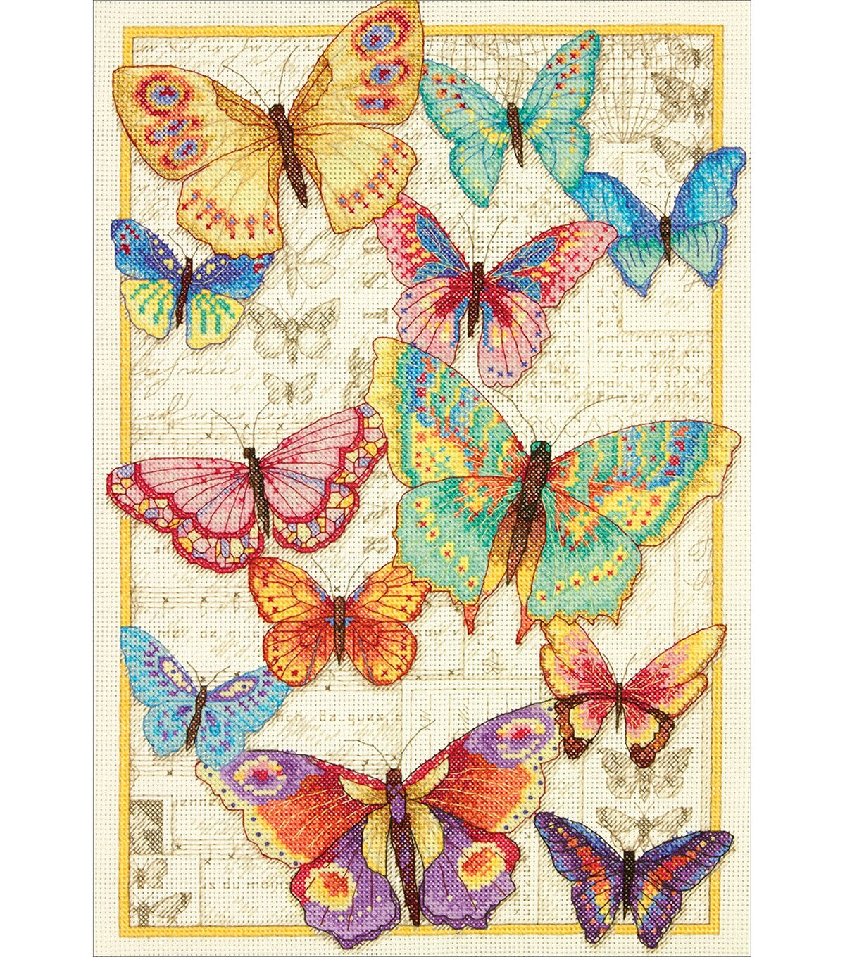 Butterfly Counted Cross Stitch Kit N58789