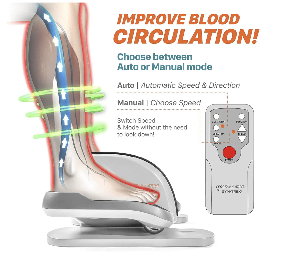 Seated Under Desk Elliptical Machine with Remote Control X9274
