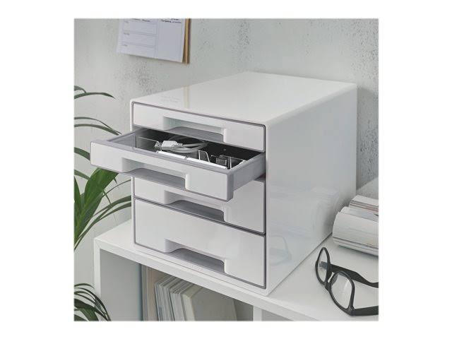 White 4 Drawer A4 Drawer Cabinet M90413