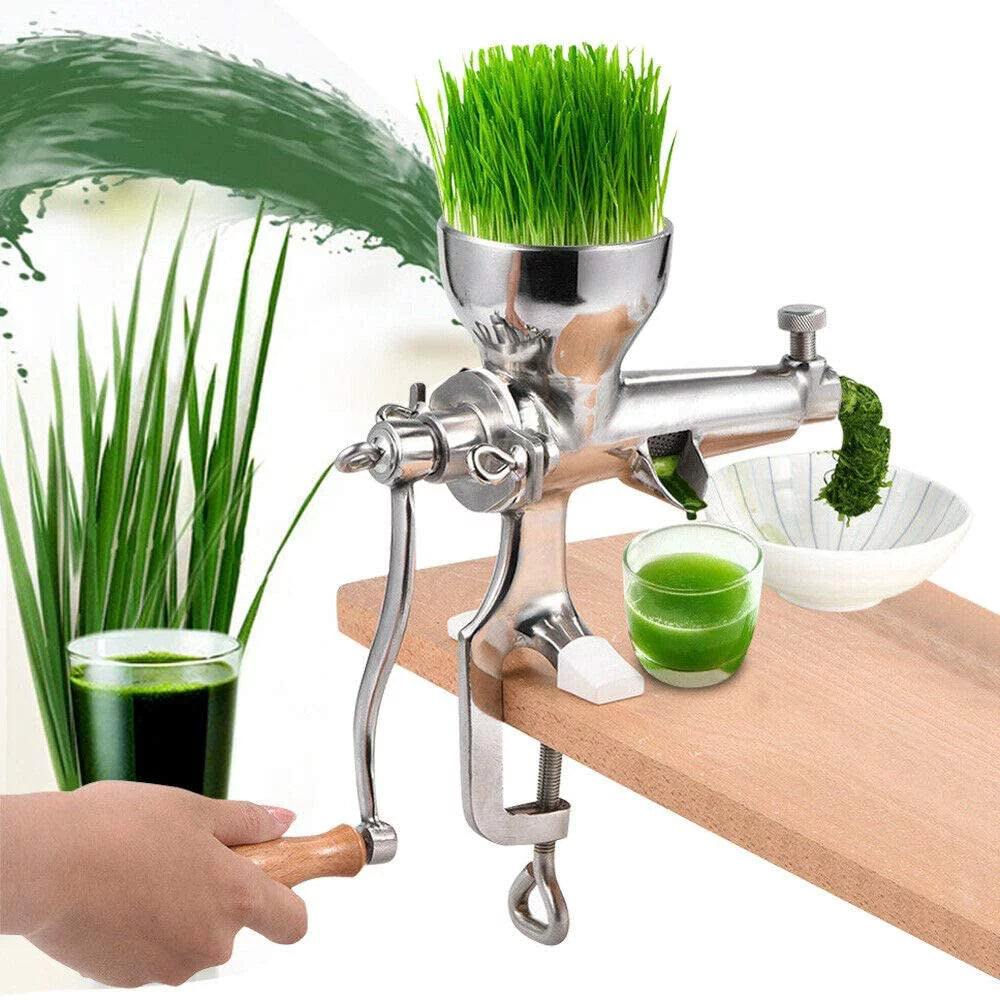 Stainless Steel Manual Wheatgrass Juicer H33087