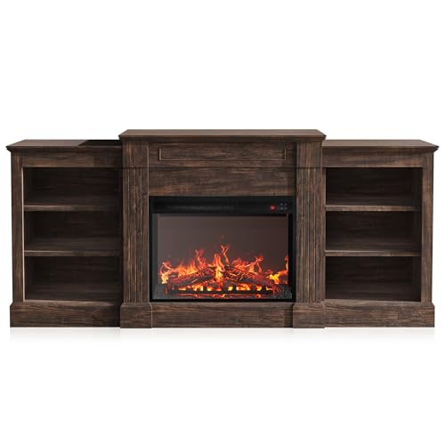 23" Fireplace with Mantel Q250