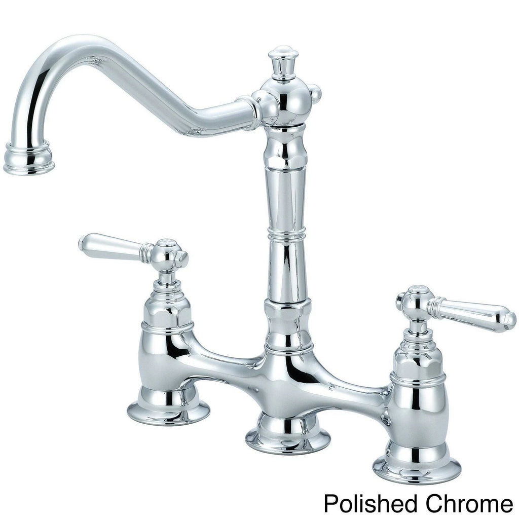 Oil Rubbed Bronze Two Handle Kitchen Faucet G525342
