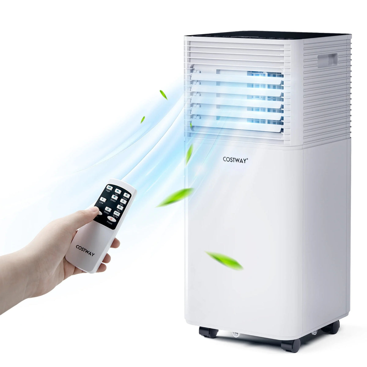 5000 BTU Portable Air Conditioner 3-in-1 Black D3579