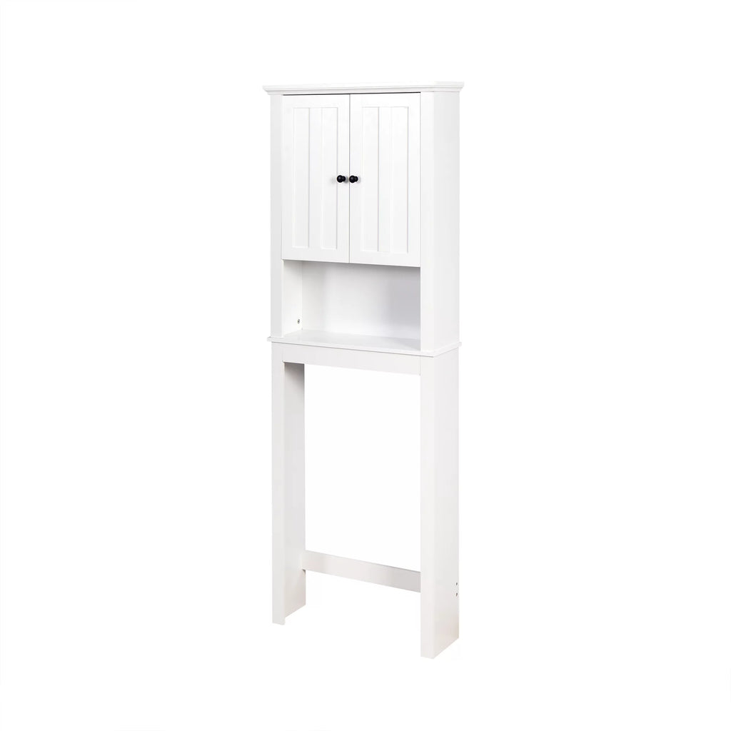 Wooden Over-The-Toilet Storage Cabinet with Adjustable Shelf X90277