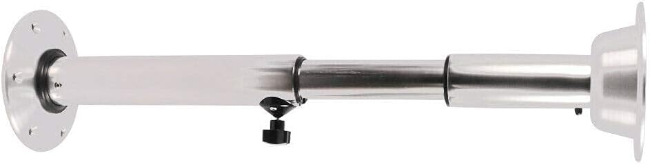 Aluminum Table Pedestal Stand Base 22-28Inch Adjustable Heights Q7707