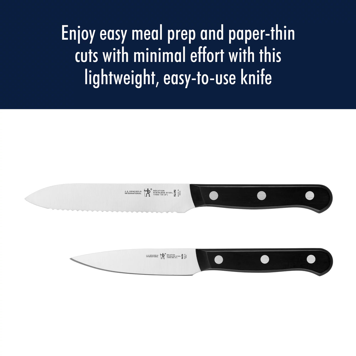 Stainless Steel Utility Knife Set 2 pc P341