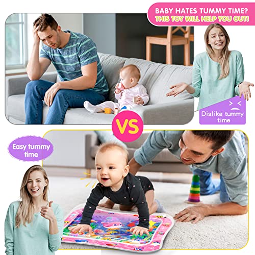 Inflatable Tummy Time Water Play Mat M6177