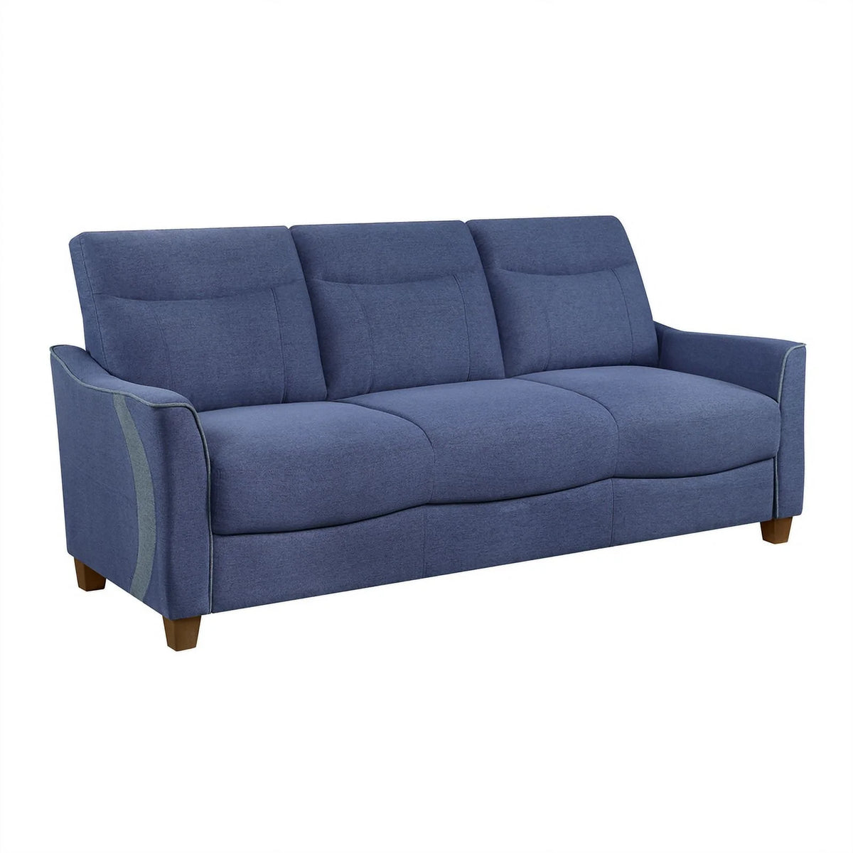 Blue Fabric Upholstered Sofa W1189