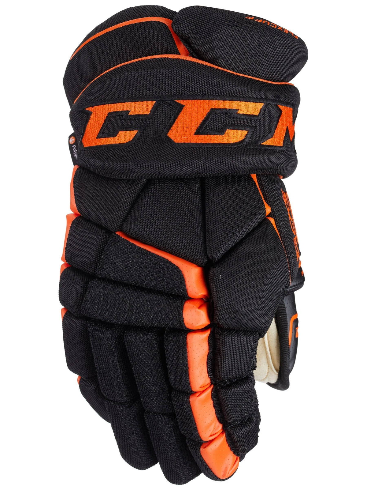 Black Orange Hockey Gloves Y513
