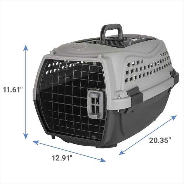 Two Door Plastic Dog & Cat Kennel Z743087