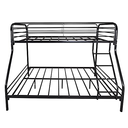 White Twin Over Twin Wood House Bunk Bed with Slide and Storage Staircase A103900