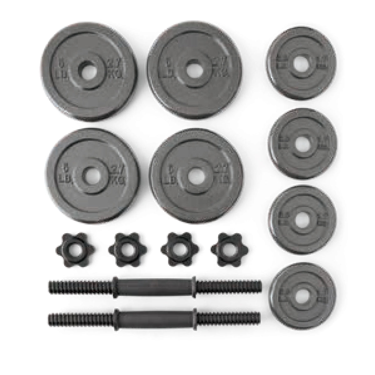 40lb Adjustable Cast Iron Dumbbell Set A479