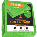 Green Poly Tarps 10 x 18 Case of 12 Y644