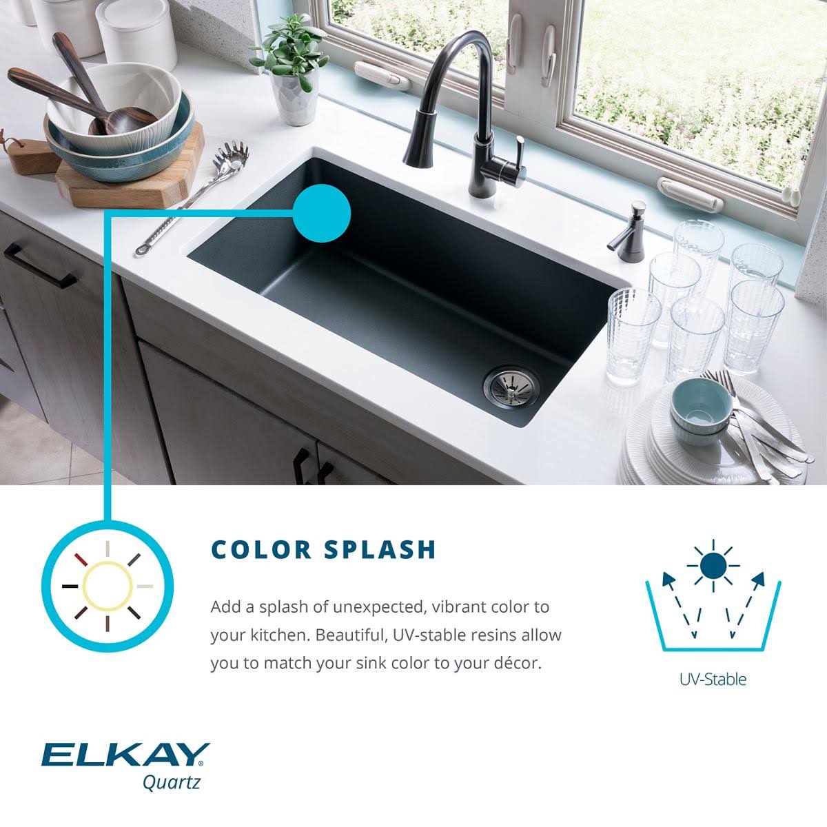 Black Double Offset Bowl Kitchen Sink H83028