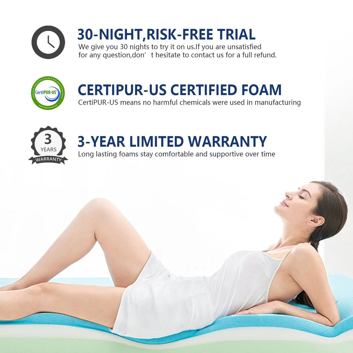 Portable 3 Fold Massage Table Aluminum T916138