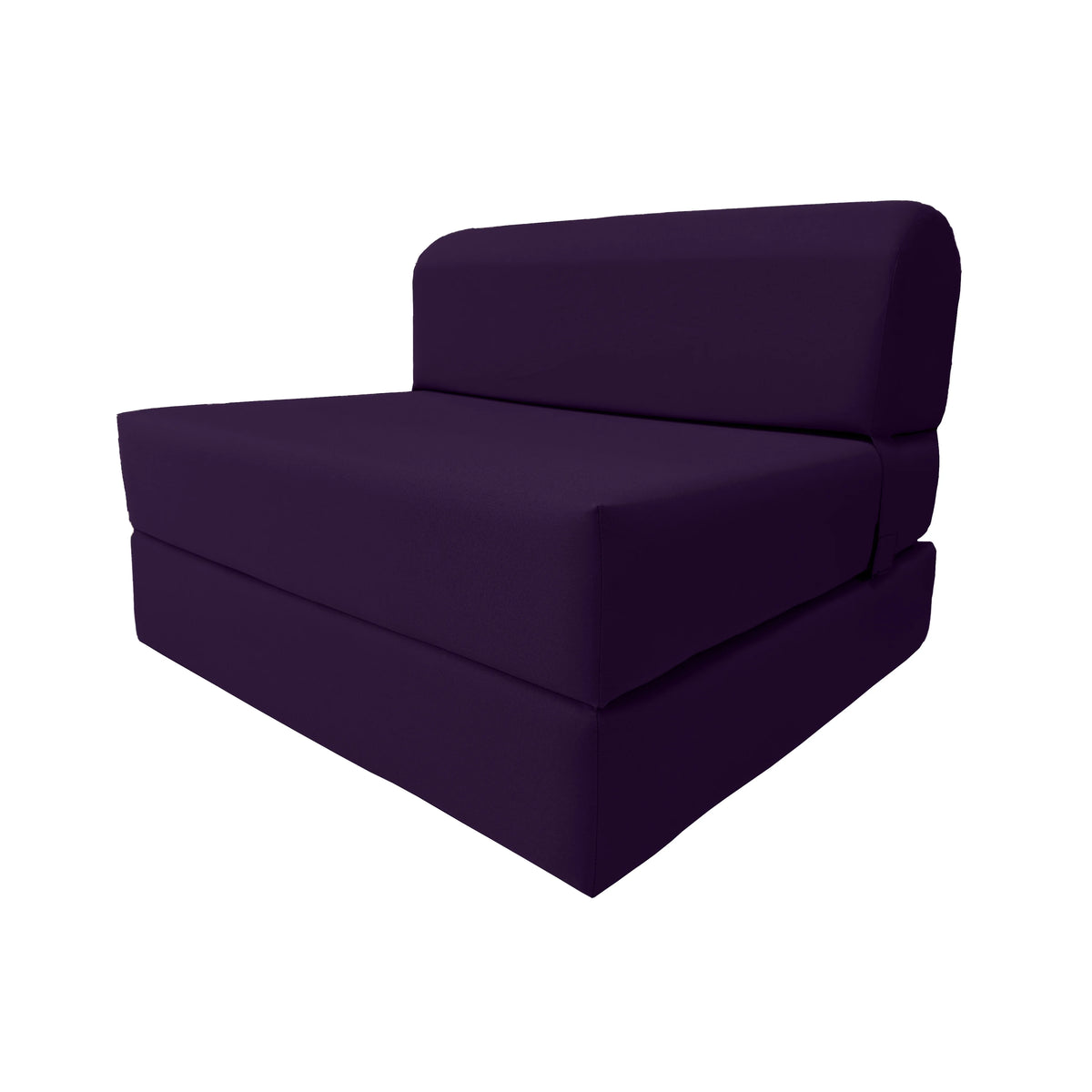 Purple Folding Foam Sleeper Chair U922