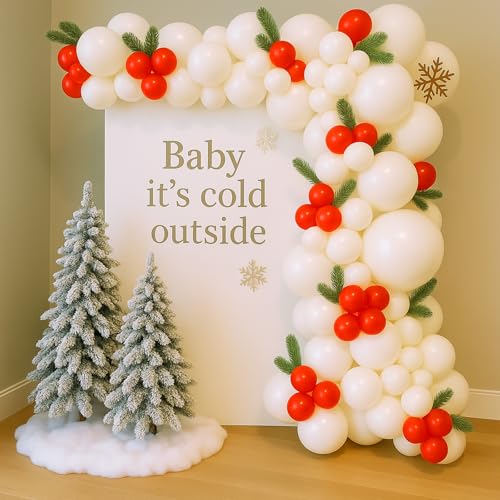 178 Pcs Christmas Baby Shower Balloon Arch Kit A266236