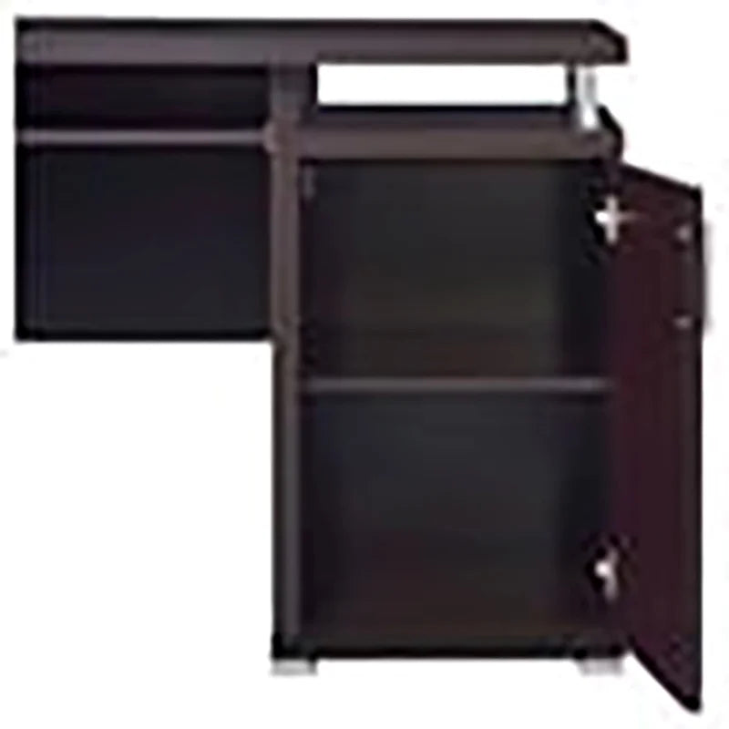 2-Drawer Contemporary Wood Computer Desk T4332