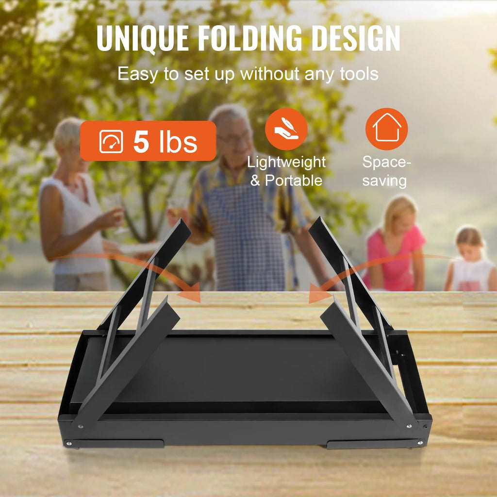 Foldable Portable Charcoal BBQ Grill Z345084