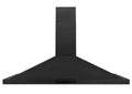 48 in. Convertible Vent Wall Mount Range Hood Black Stainless Steel R196473