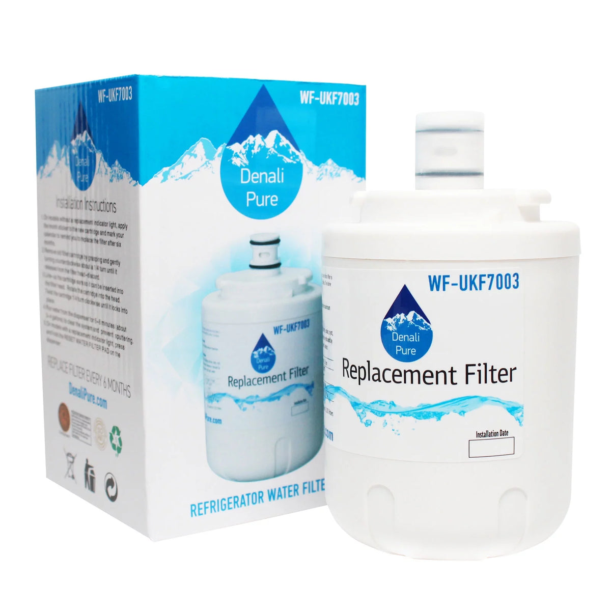 4-Pack Refrigerator Water Filter Cartridge Y3941