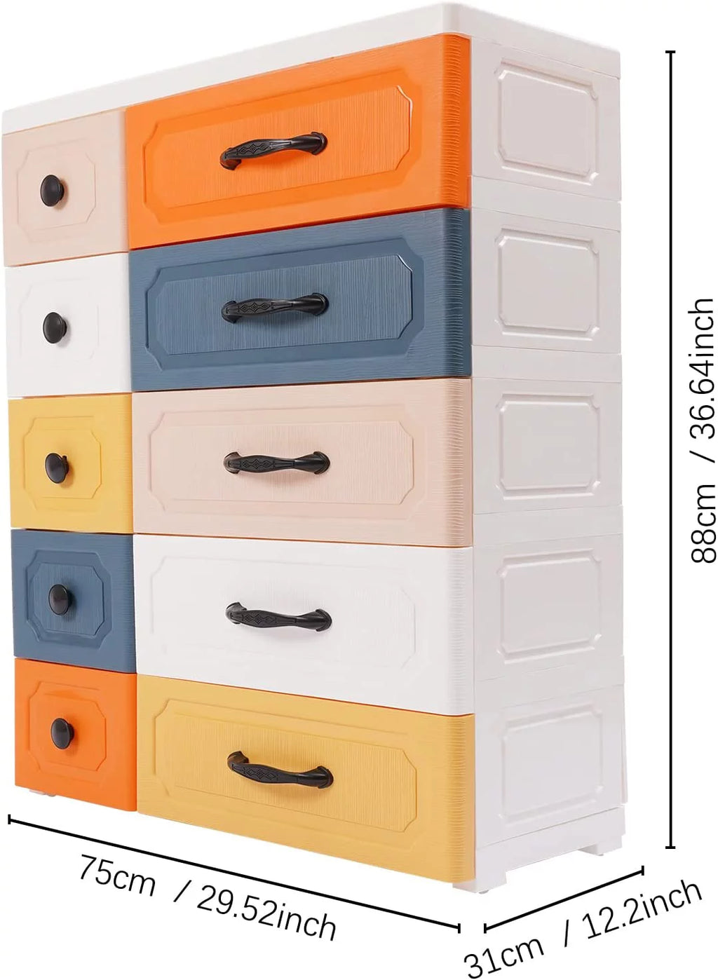 Plastic Storage Dressers U276