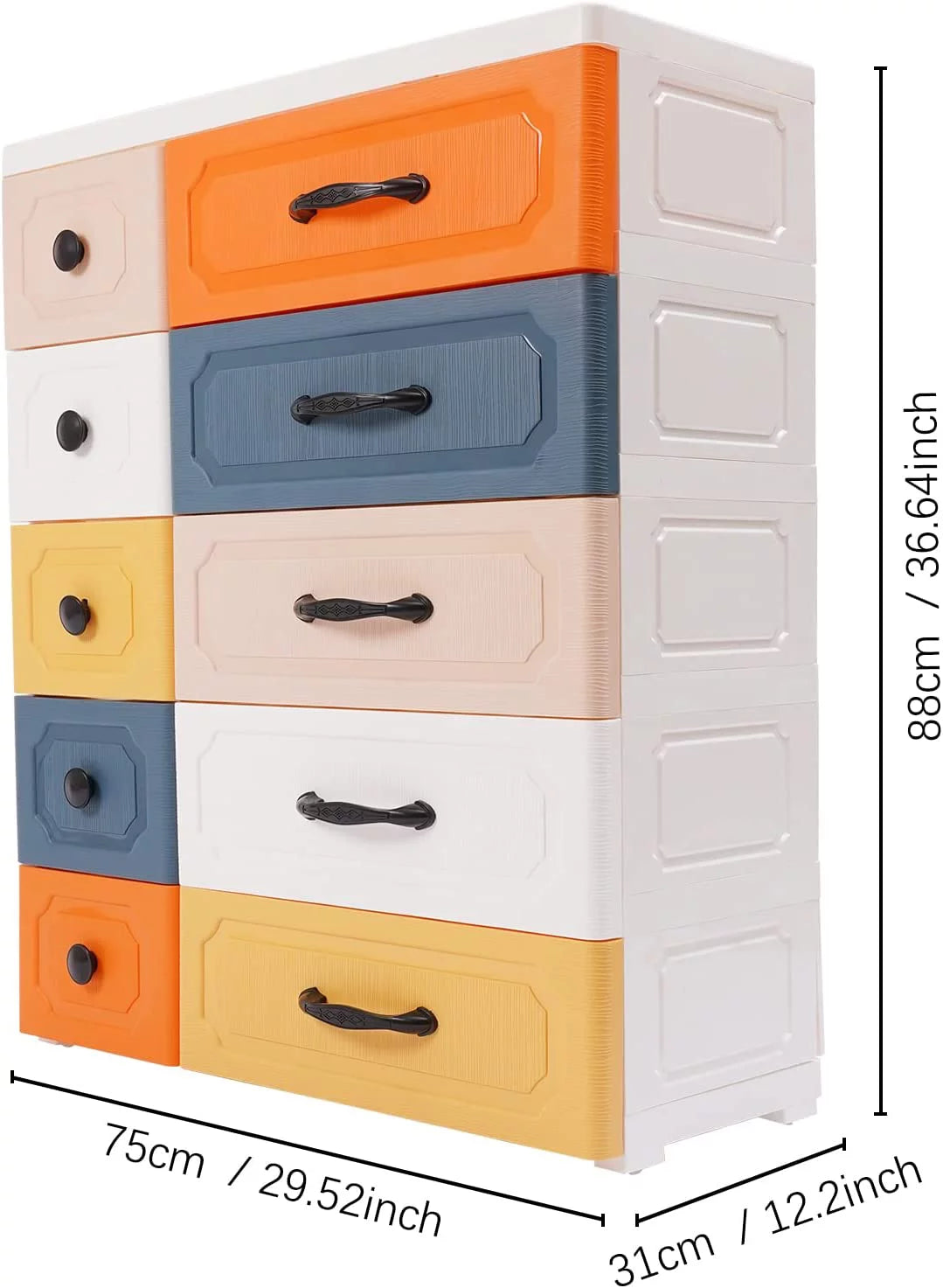Plastic Storage Dressers U276