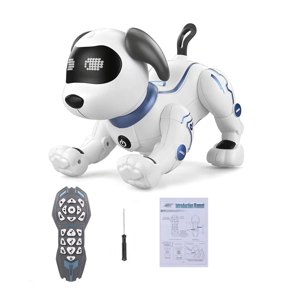 Remote Control Robotic Dog Toy with Light and Sound U439665