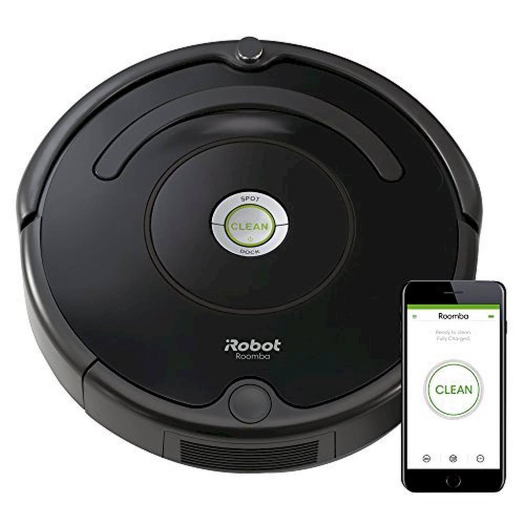 Black Wi-Fi Robot Vacuum X730